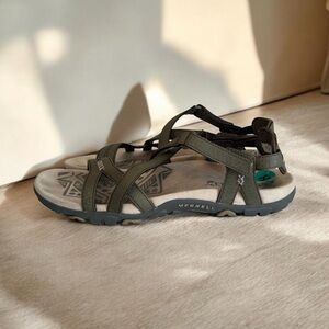 Merrell Terran Lattice II Sandals - Women’s Size 8 - Dusty Olive